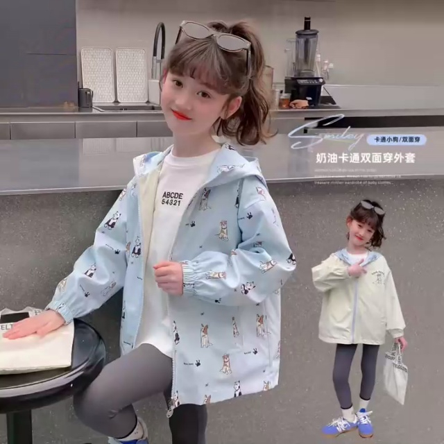 男女童外套春秋款洋气