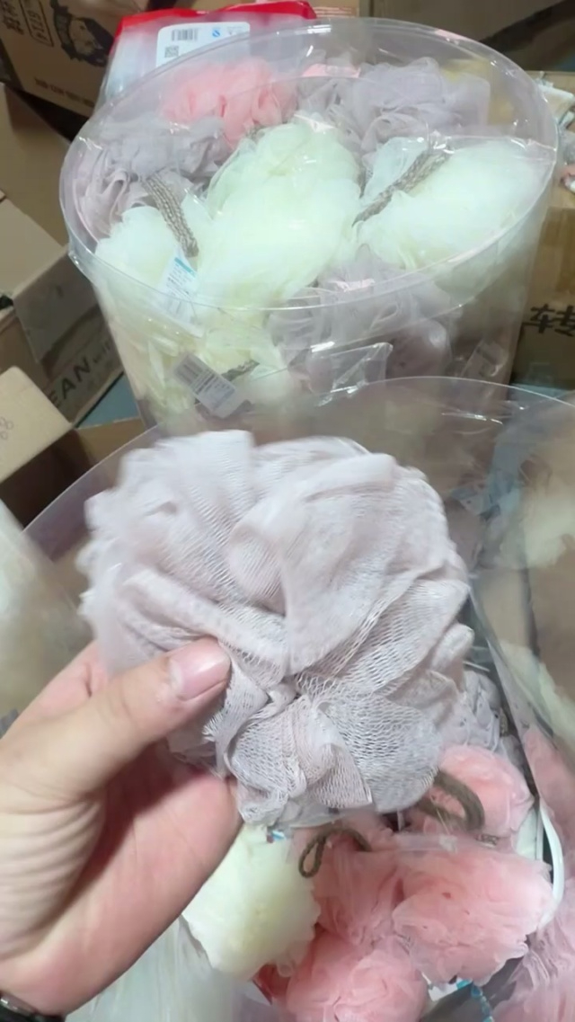 浴球几千个5毛   