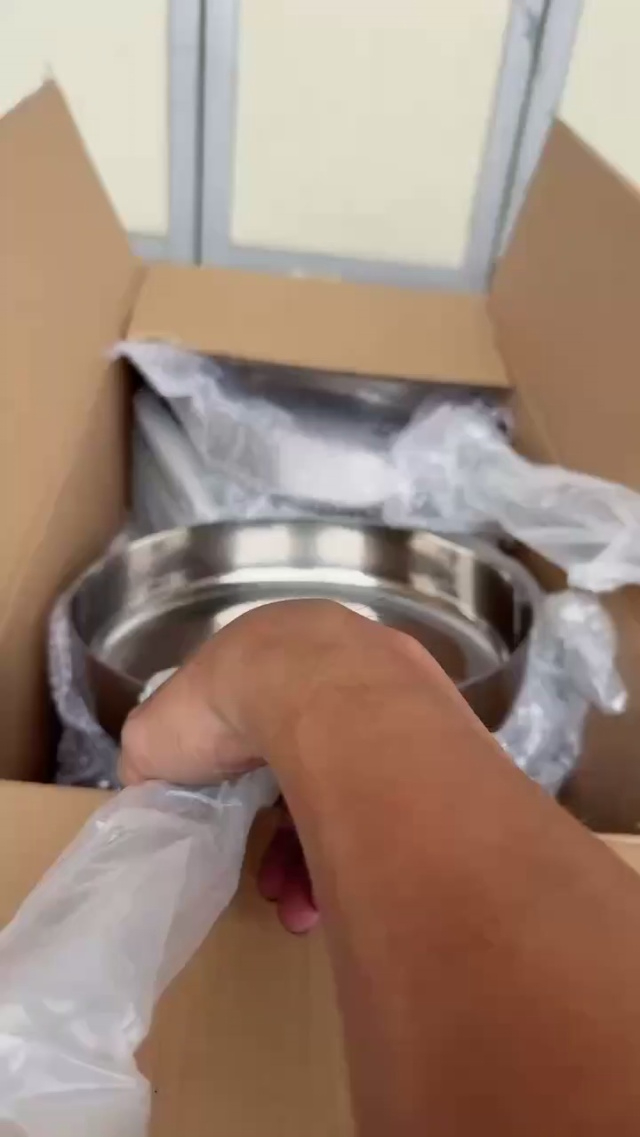 三层钢28直角煎锅1