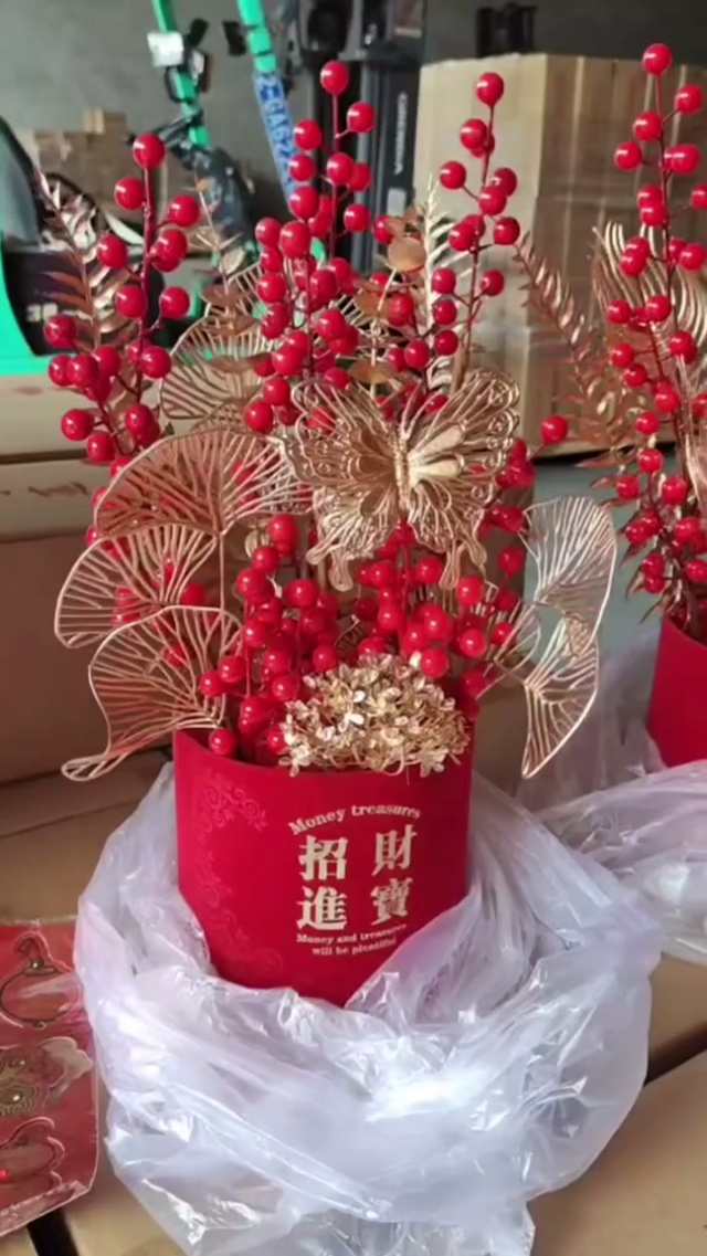 装饰摆件福桶，外箱尺