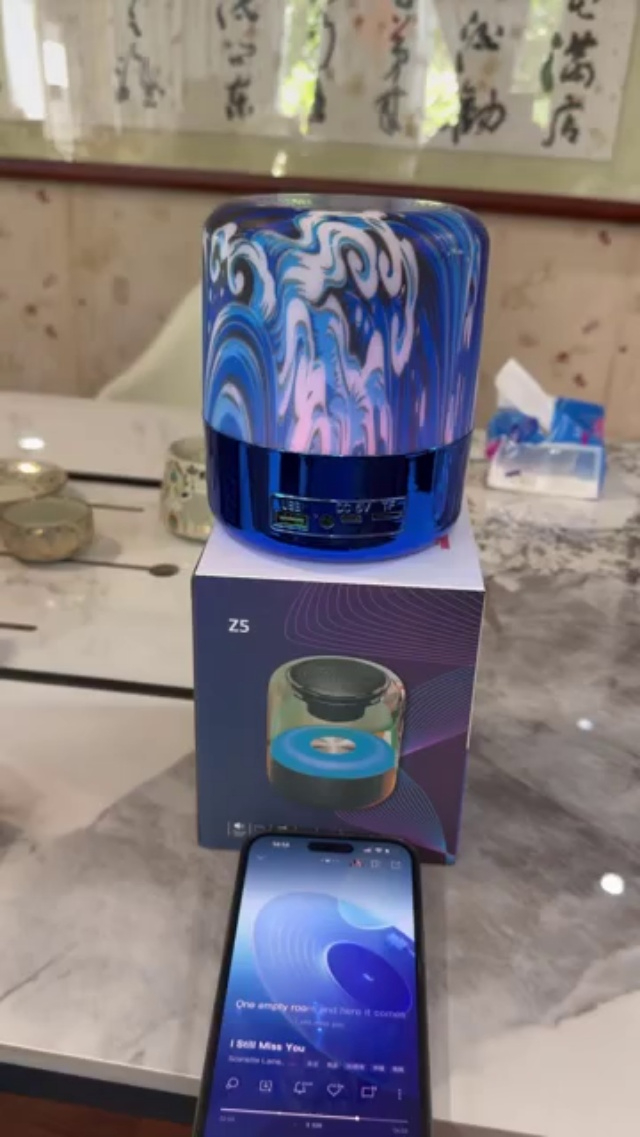 电镀➕彩绘蓝牙音箱 